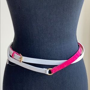 Maison Boinet double wrap waist belt